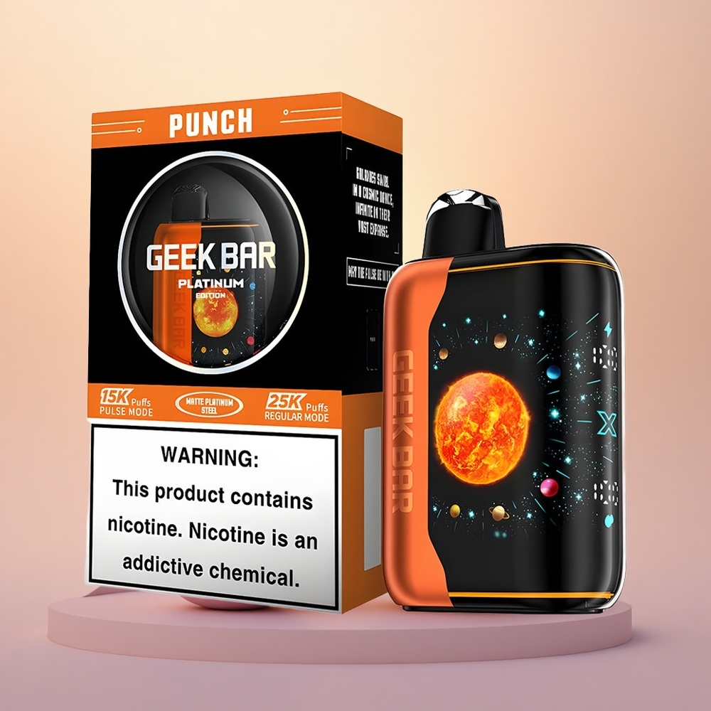 GEEK BAR Platinum Edition 25000 Puffs Platinum Punch Dual Mesh