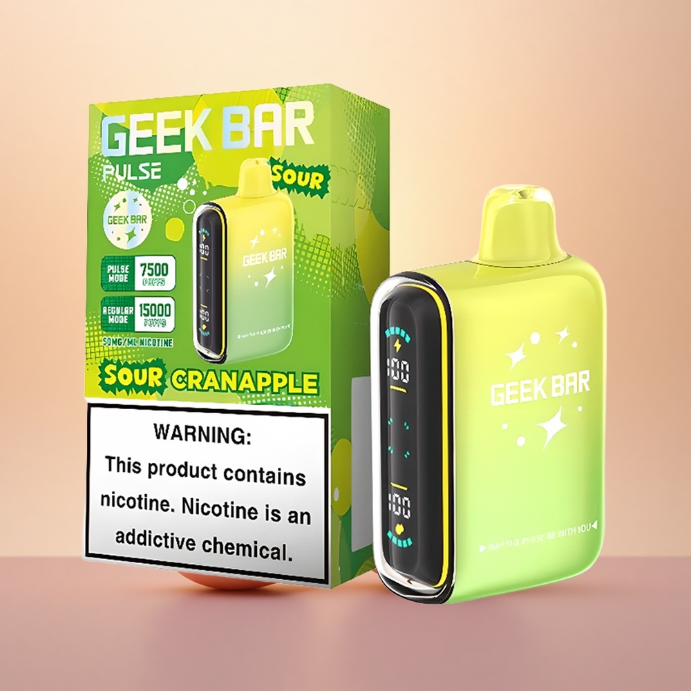 GEEK BAR Pulse 15000 Puffs Sour Edition 16ML 5% Airflow
