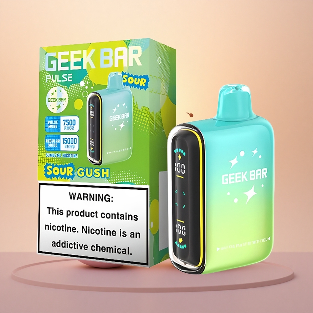 GEEK BAR Pulse 15000 Puffs Sour Edition 16ML 5% Airflow