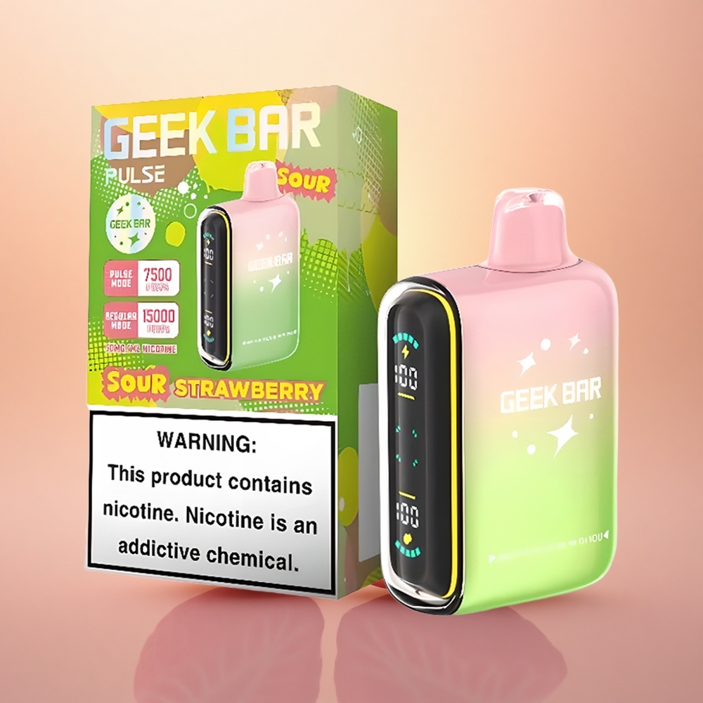 GEEK BAR Pulse 15000 Puffs Sour Edition 16ML 5% Airflow