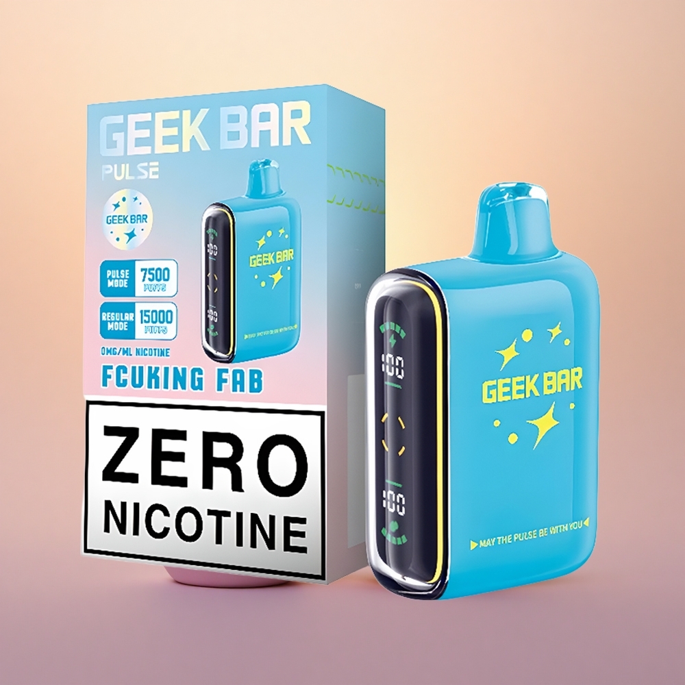 GEEK BAR Pulse 15000 Puffs Zero Nicotine Airflow USB-C
