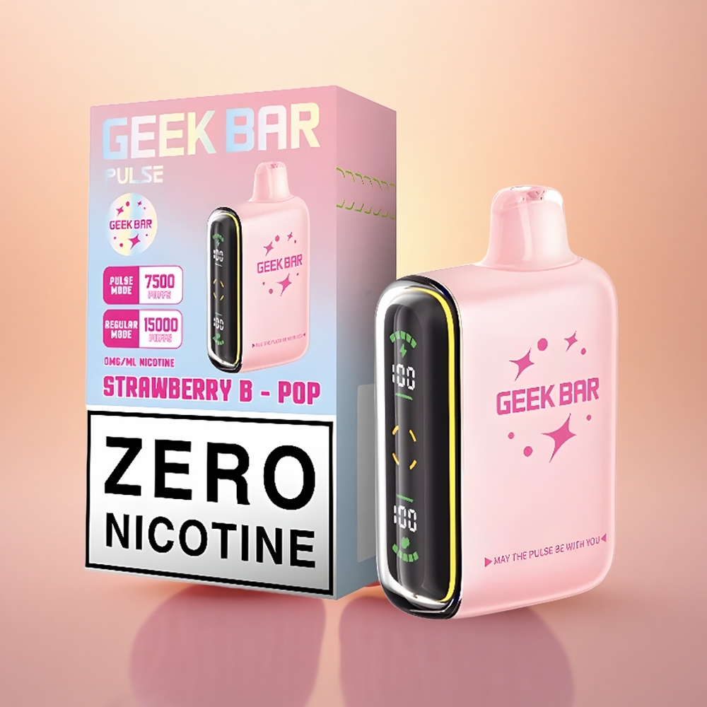 GEEK BAR Pulse 15000 Puffs Zero Nicotine Airflow USB-C