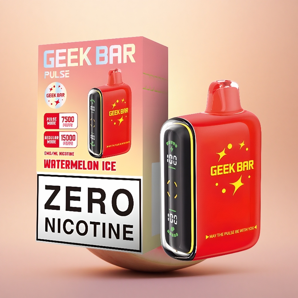 GEEK BAR Pulse 15000 Puffs Zero Nicotine Airflow USB-C