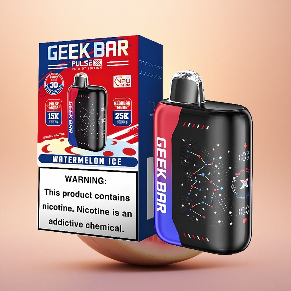 GEEK BAR Pulse X 25000 Puffs Patriot Edition Dual Mesh USB-C