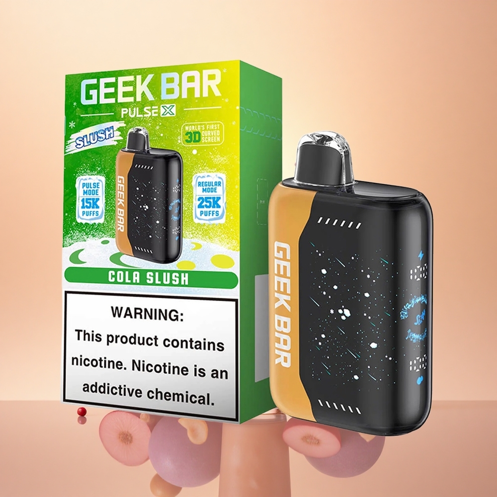 GEEK BAR Pulse X 25000 Puffs Slush Edition Dual Mesh Coil USB Type-C Charging