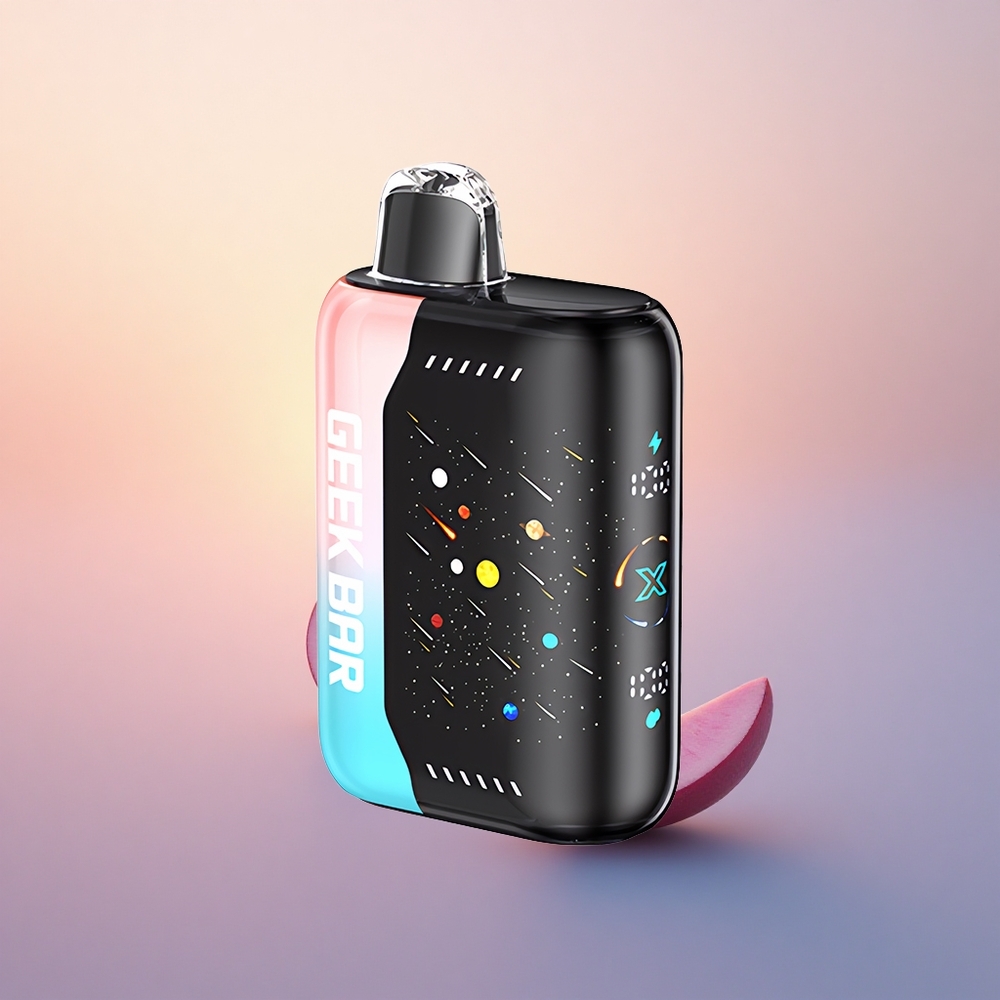 GEEK BAR Pulse X 42K Puffs Meteor Edition Pink & Blue Dual Mesh Fast-Charging Edition
