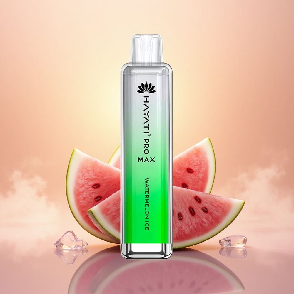 Hayati Pro Max 4000 Puffs Watermelon Ice Pro Dual Mesh Rechargeable