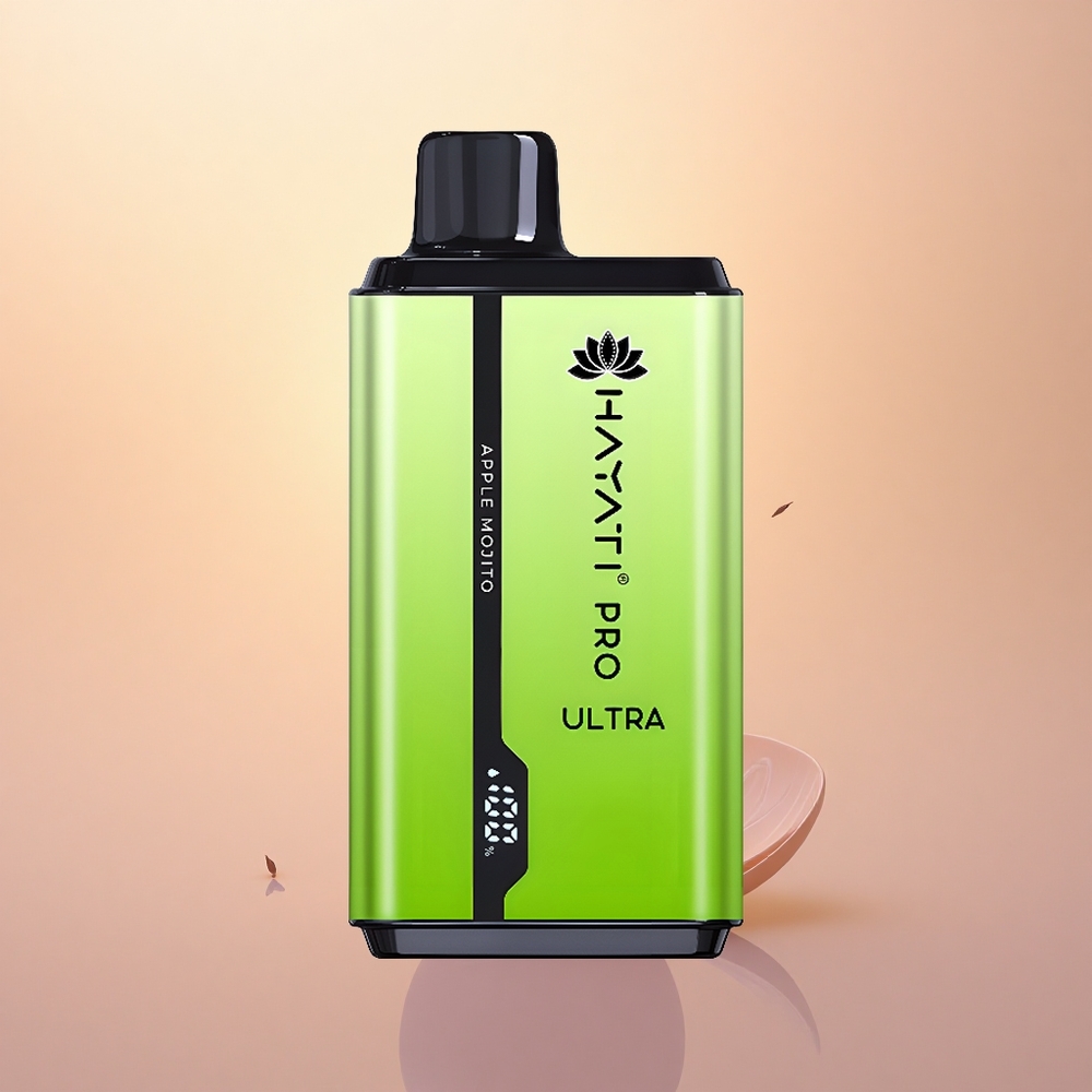 Hayati Pro Ultra 15000 Puffs Apple Mojito 850mAh Dual 12ml