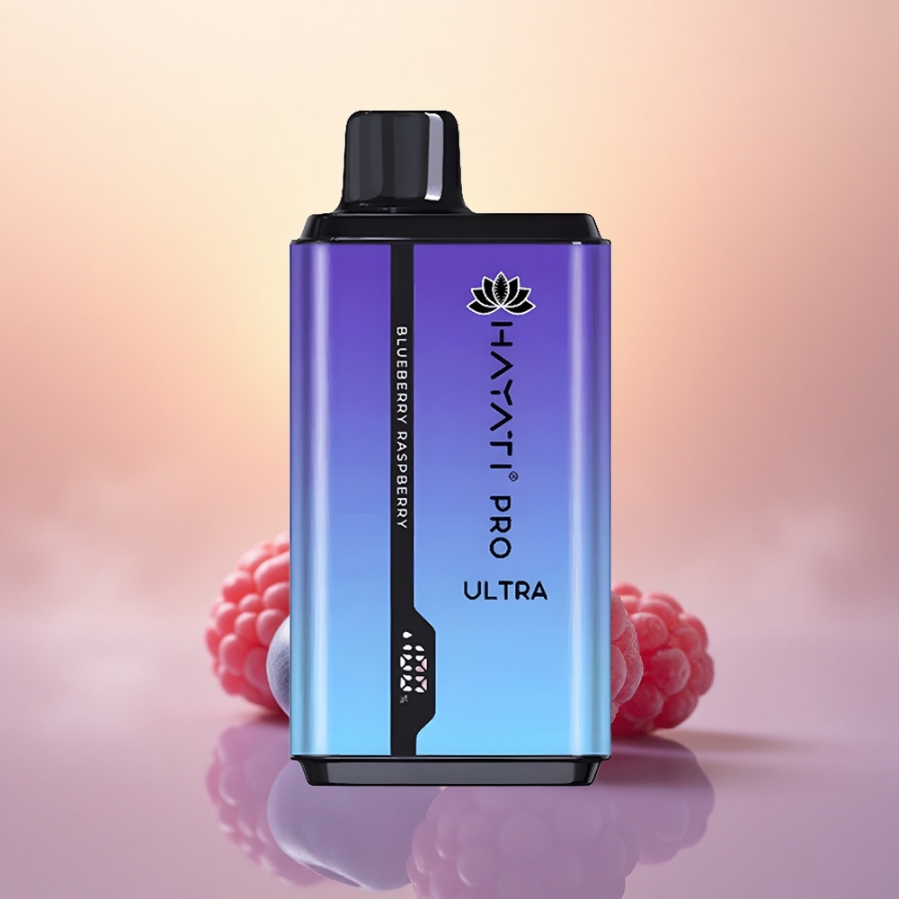 Hayati Pro Ultra 15000 Puffs Blueberry Raspberry 850mAh Double 12ml