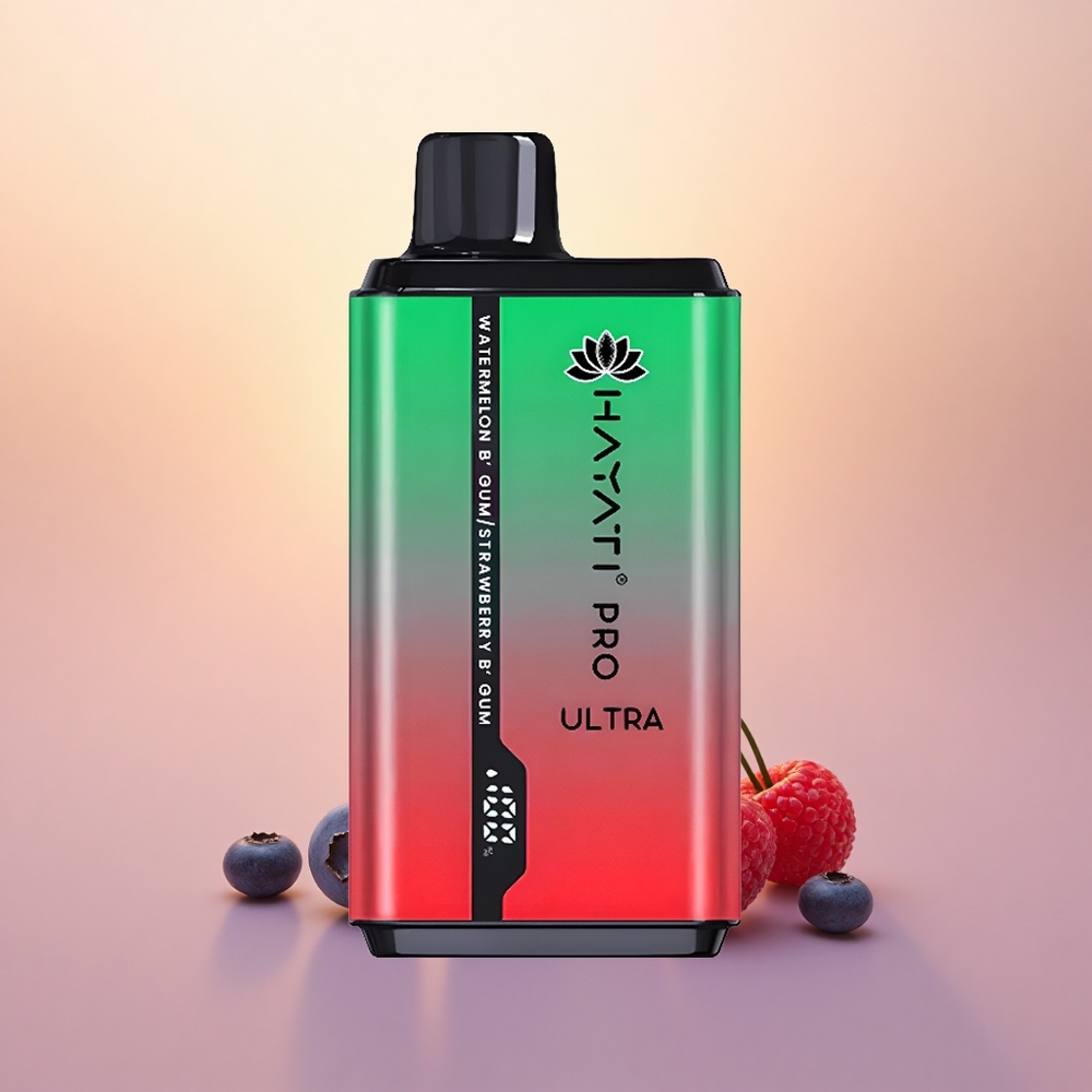 Hayati Pro Ultra 15000 Puffs Blueberry Raspberry Cherry Lemon & Blueberry 850mAh 24ml 2%