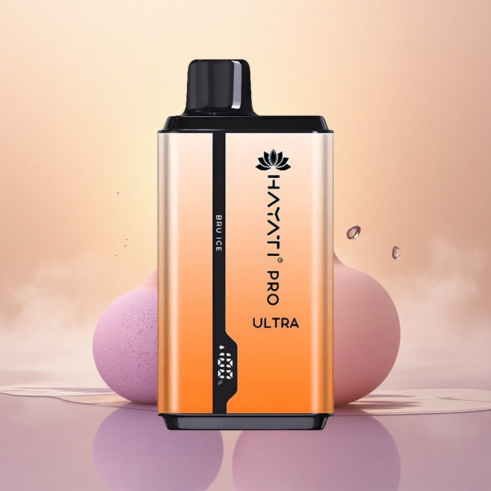 Hayati Pro Ultra 15000 Puffs Bru Ice 850mAh Double Tank