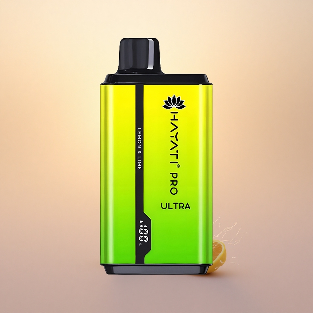 Hayati Pro Ultra 15000 Puffs Lemon & Lime 850mAh 12ml 2%
