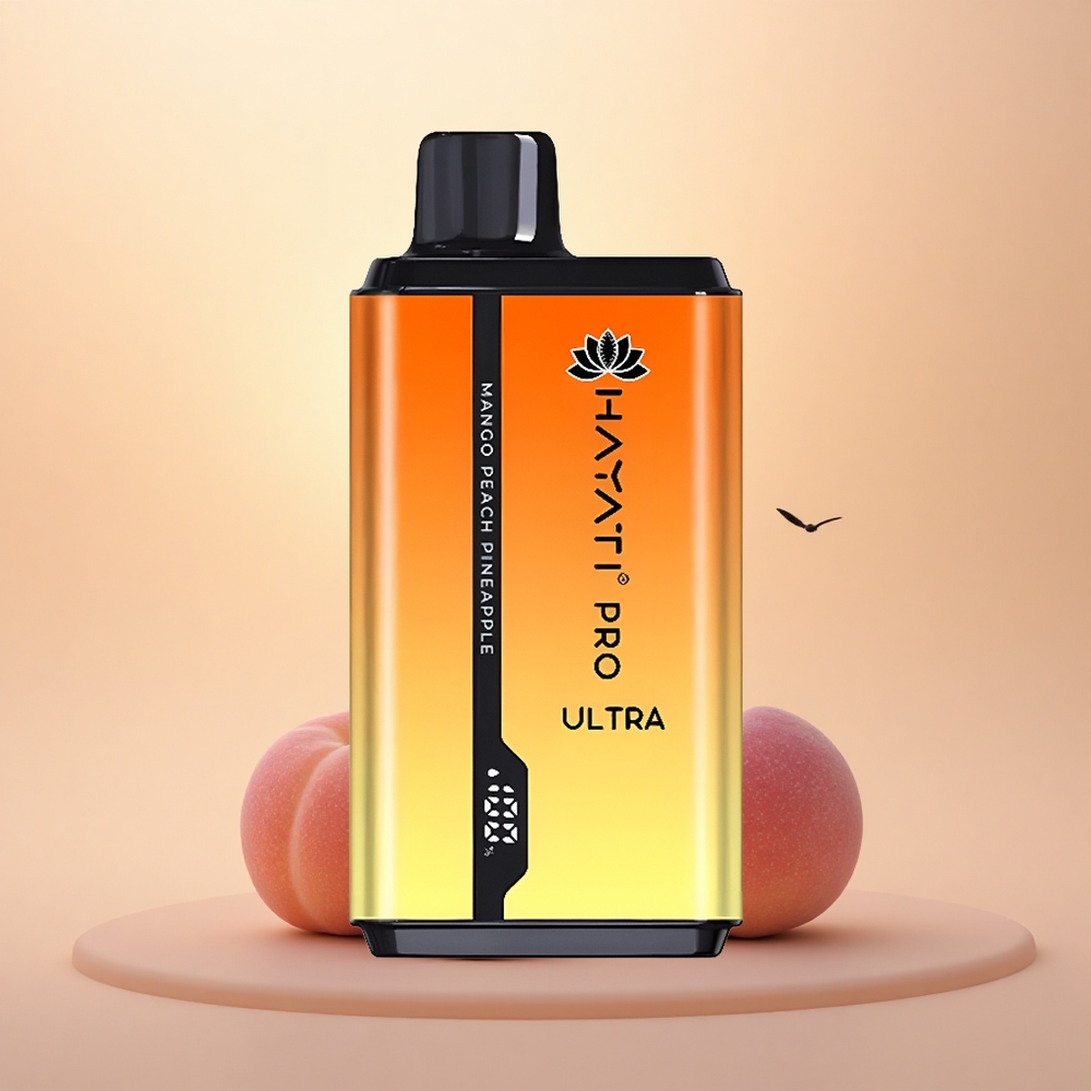 Hayati Pro Ultra 15000 Puffs Mango Peach Pineapple 850mAh 24ml
