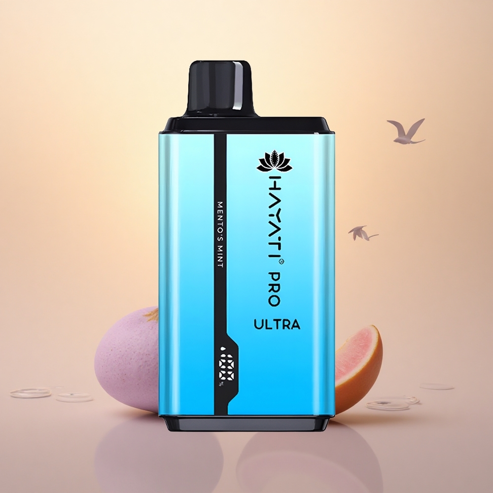 Hayati Pro Ultra 15000 Puffs Mento'S Mint 850mAh 24ml