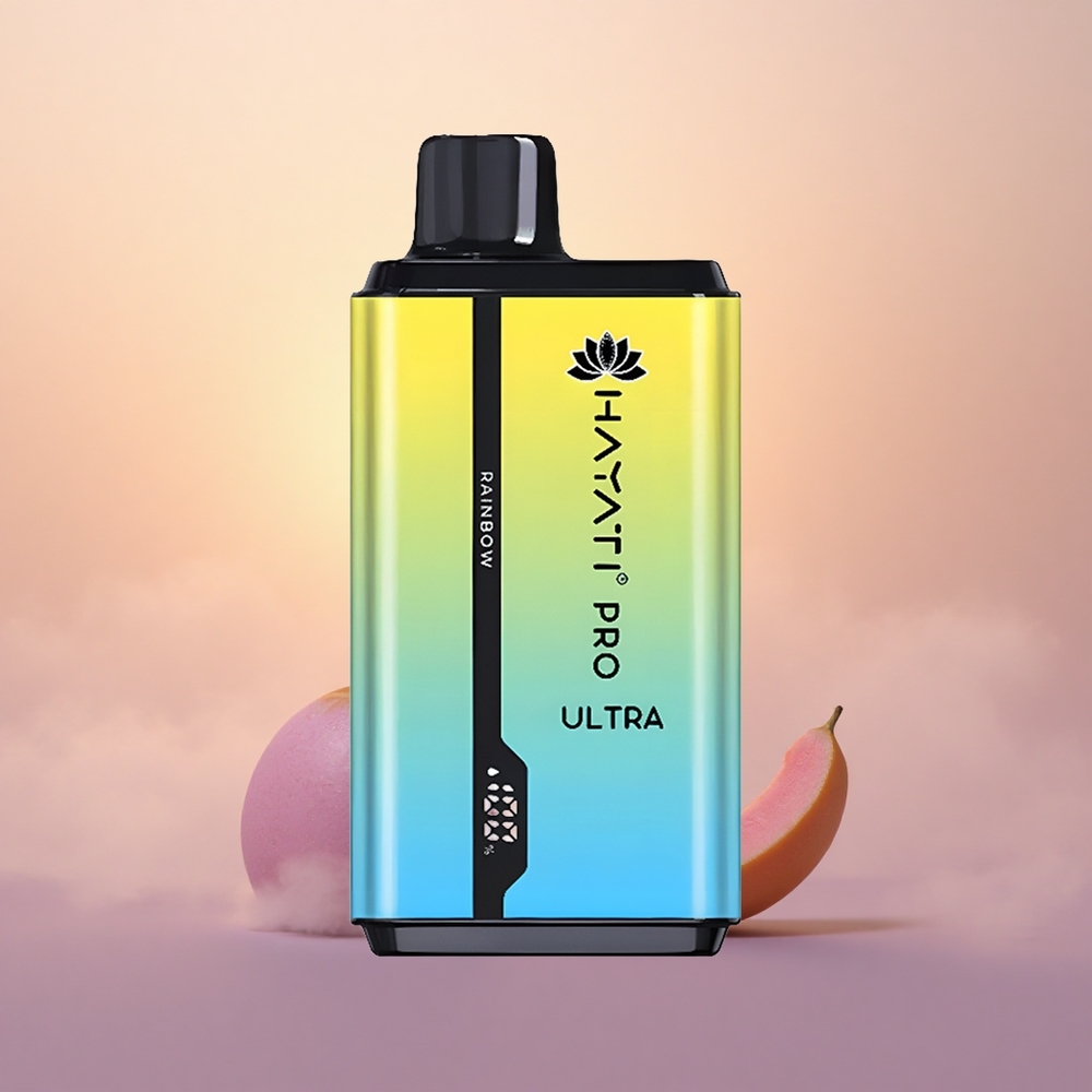 Hayati Pro Ultra 15000 Puffs Rainbow 850mAh Dual 12ml 2%