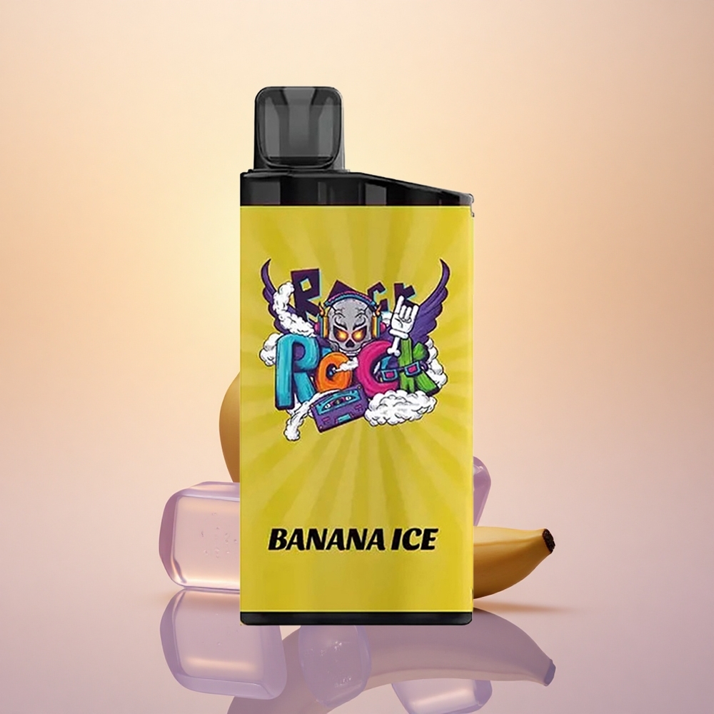 IGET Bar 3500 Puffs Banana Ice 1400 Mesh