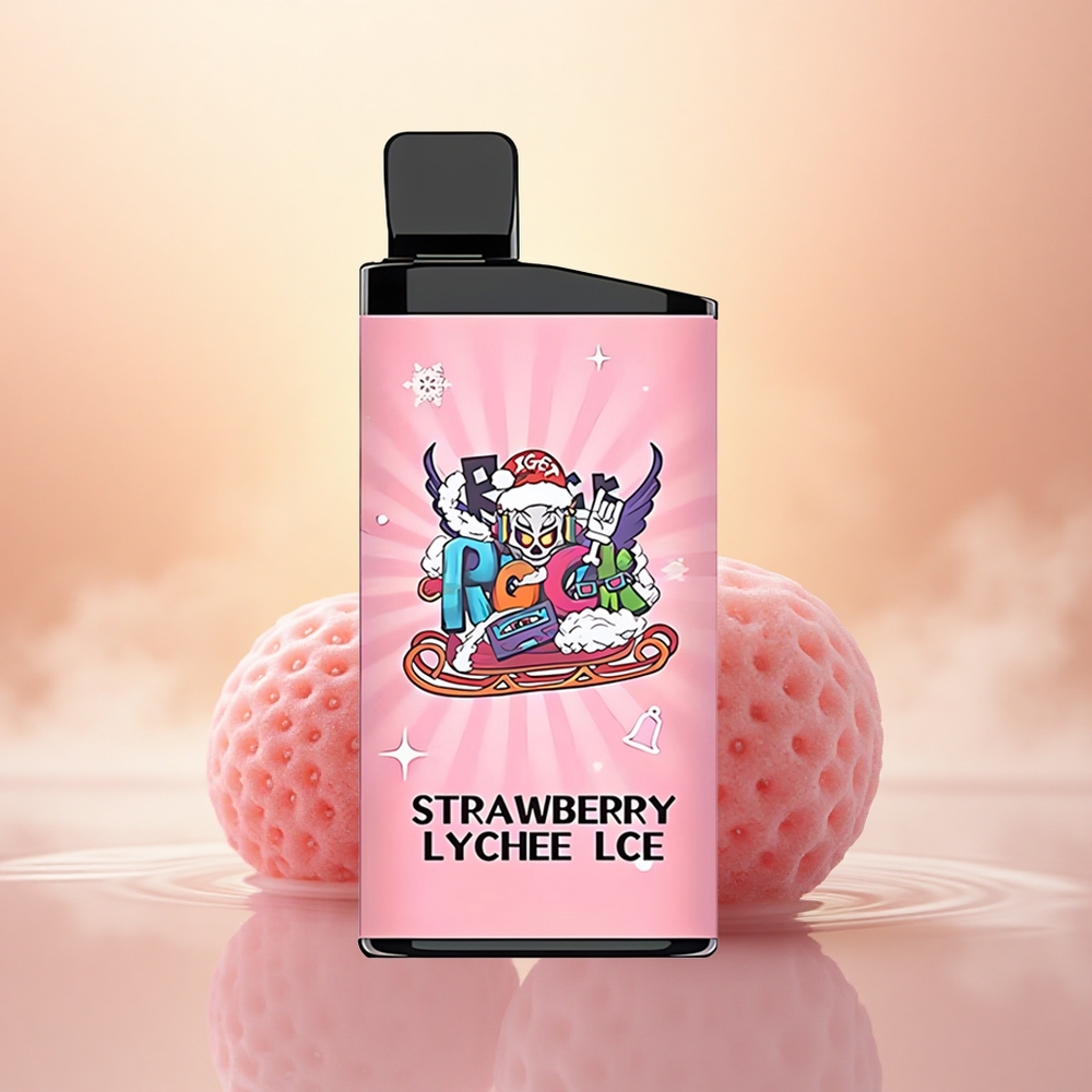 IGET Bar 3500 Puffs Strawberry Lychee Ice Mesh Coil