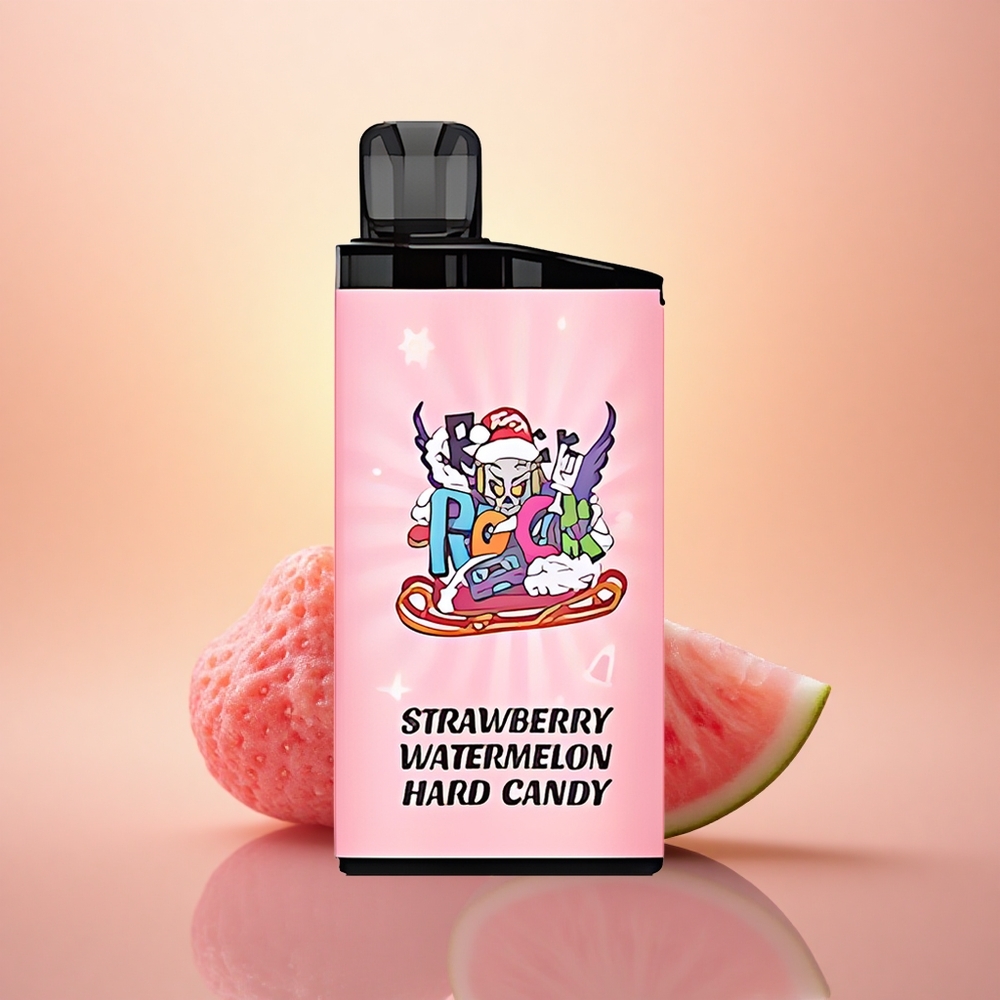 IGET Bar 3500 Puffs Strawberry Watermelon Hard Candy 1400mAh Mesh Coil