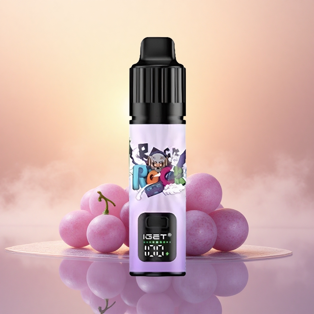 IGET BAR PLUS S3 POD 10000 Puffs Grape Ice 5% 18ml Mesh