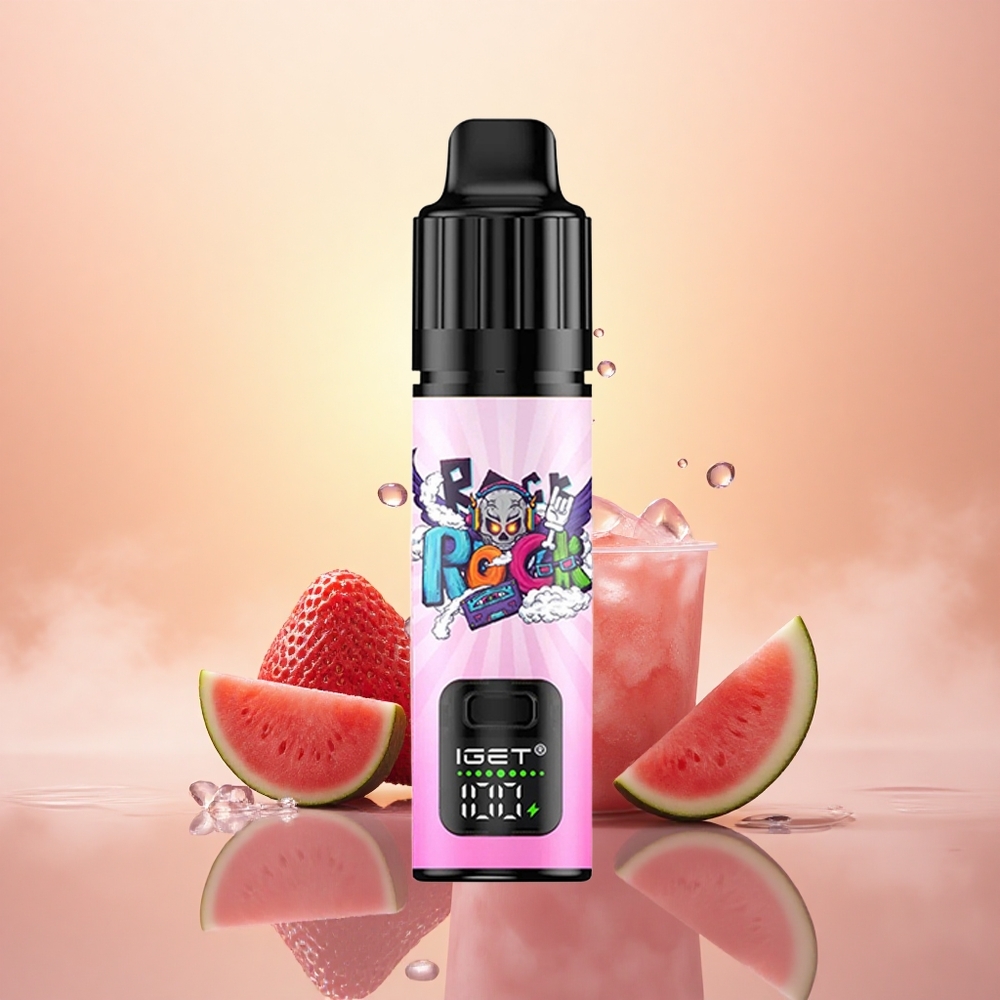 IGET BAR PLUS S3 POD 10000 Puffs Strawberry Watermelon Ice 5% Mesh