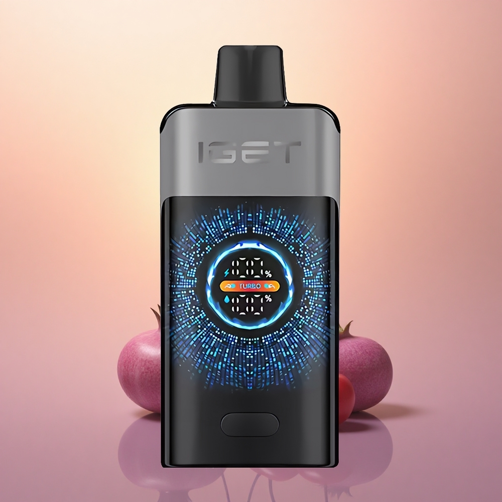 IGET ONE 12000 Puffs Blackberry Cherry Pomegranate Dual Mesh Curved Screen