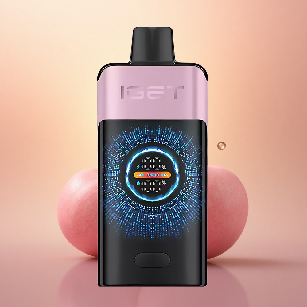 IGET ONE 12000 Puffs Cherry Pomegranate Curved Screen Dual Mesh