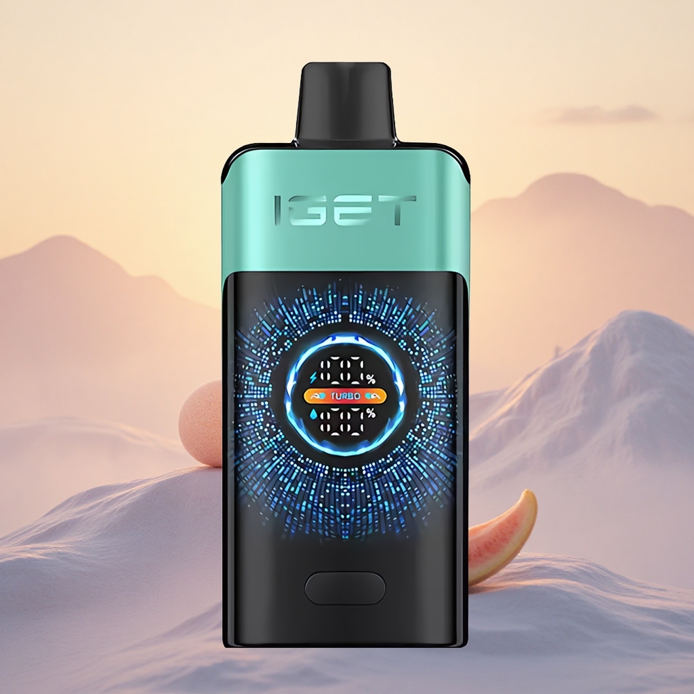 IGET ONE 12000 Puffs Mountain Spring Mint Ice with 2700mAh Battery and Dual Mesh Coil