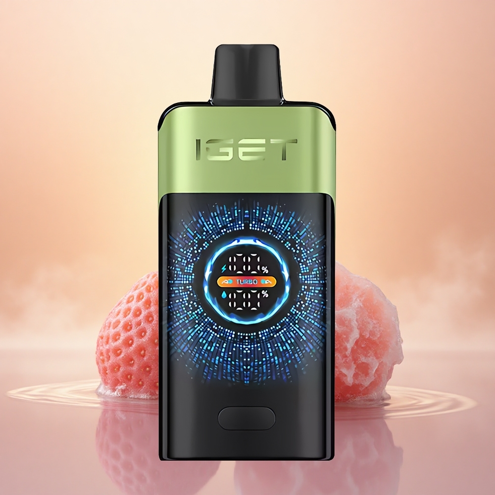 IGET ONE 12000 Puffs Strawberry Kiwi Ice Dual Mesh 2700mAh