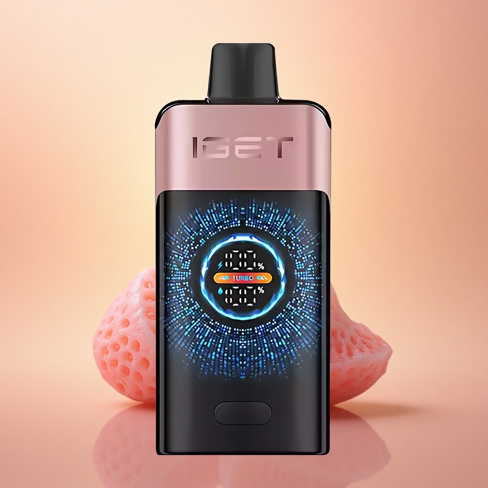 IGET ONE 12000 Puffs Strawberry Turbo Dual Mesh Vape