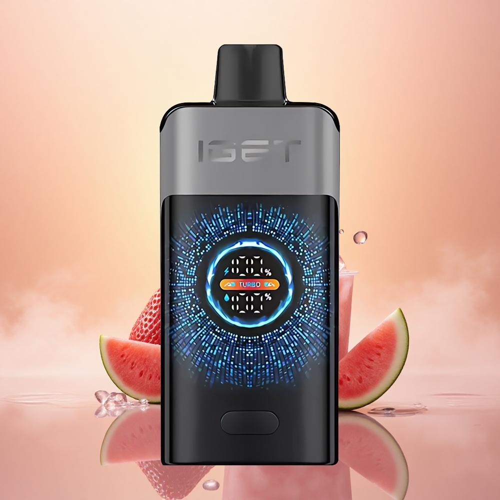 IGET ONE 12000 Puffs Strawberry Watermelon Ice Dual Mesh Screen