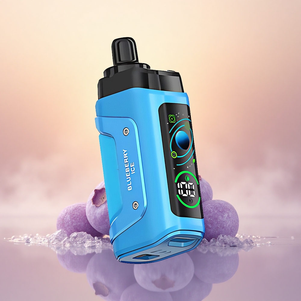 Razz Bar 45000 Puffs Blueberry Ice Mesh 20mg