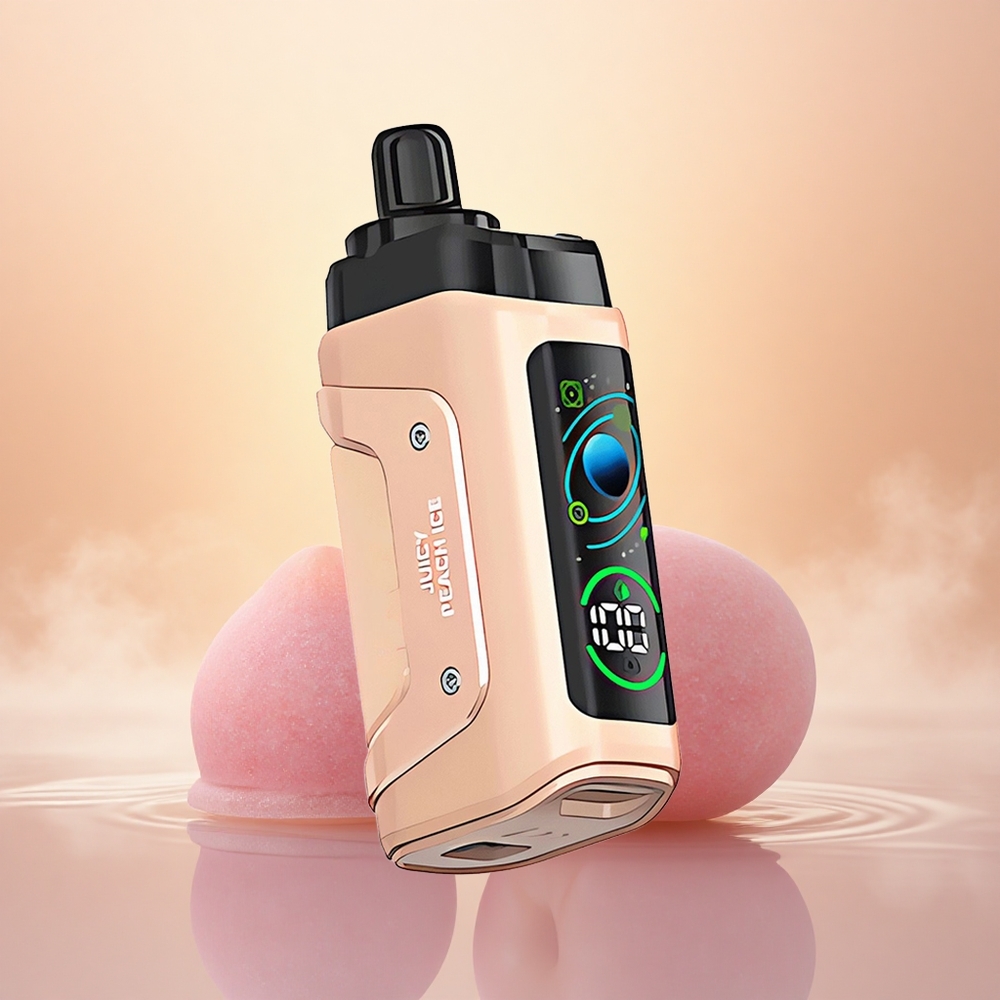 Razz Bar 45000 Puffs Juicy Peach Ice Mesh Rechargeable
