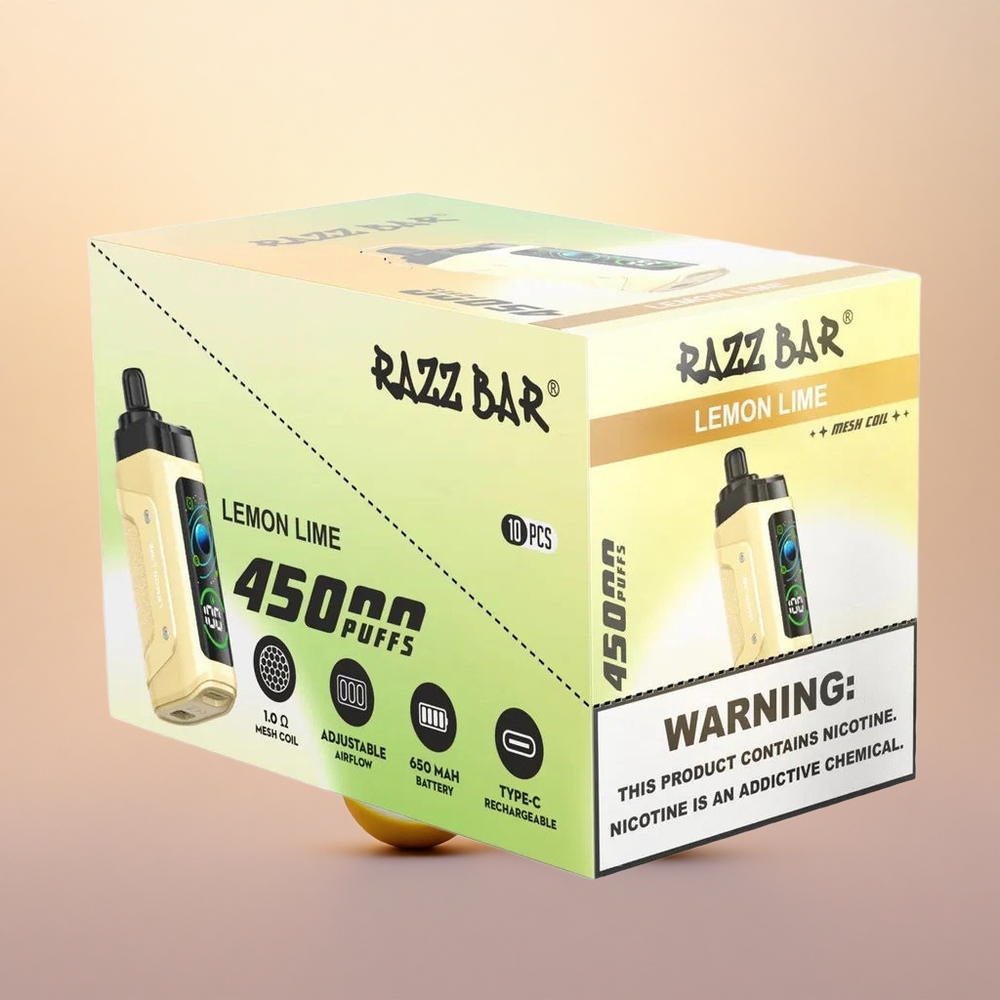 Razz Bar 45000 Puffs Lime Mesh Adjustable