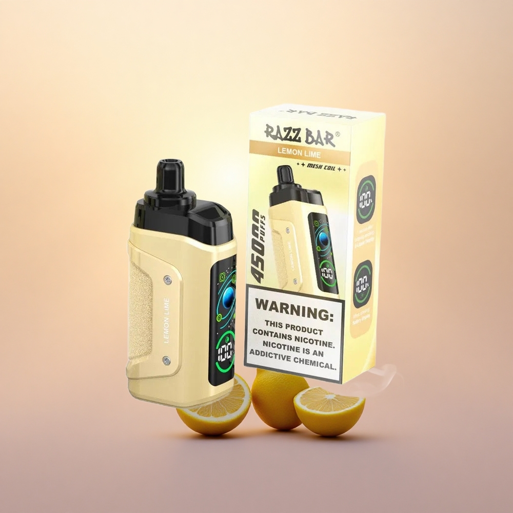 Razz Bar 45000 Puffs Lime Mesh Adjustable