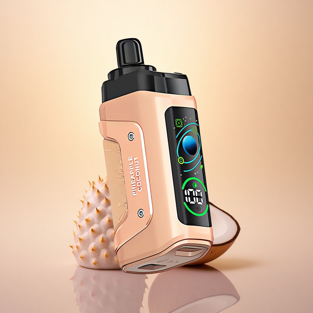 Razz Bar 45000 Puffs Pineapple Coconut Mesh Adjustable Disposable Vape