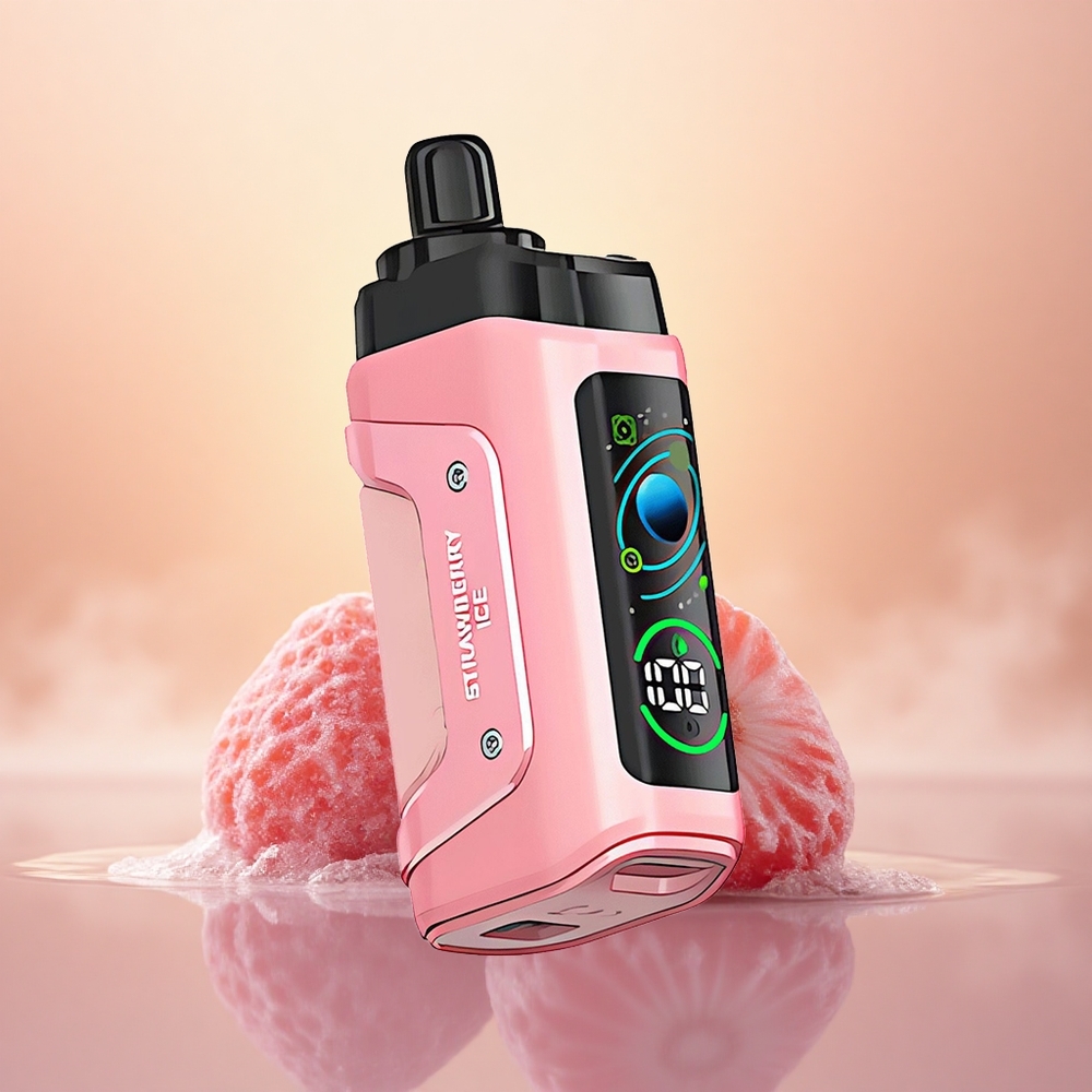 Razz Bar 45000 Puffs Strawberry Ice Mesh Rechargeable