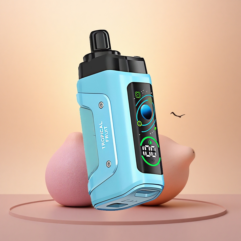 Razz Bar 45000 Puffs Tropical Fruit Mesh Coil Disposable Vape