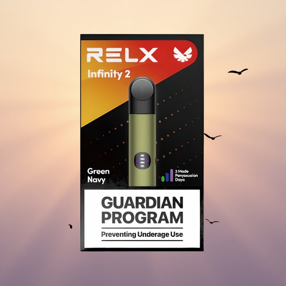 Relx Infinity 2 Vape Device Greennavy Metallic 440mAh Type-C