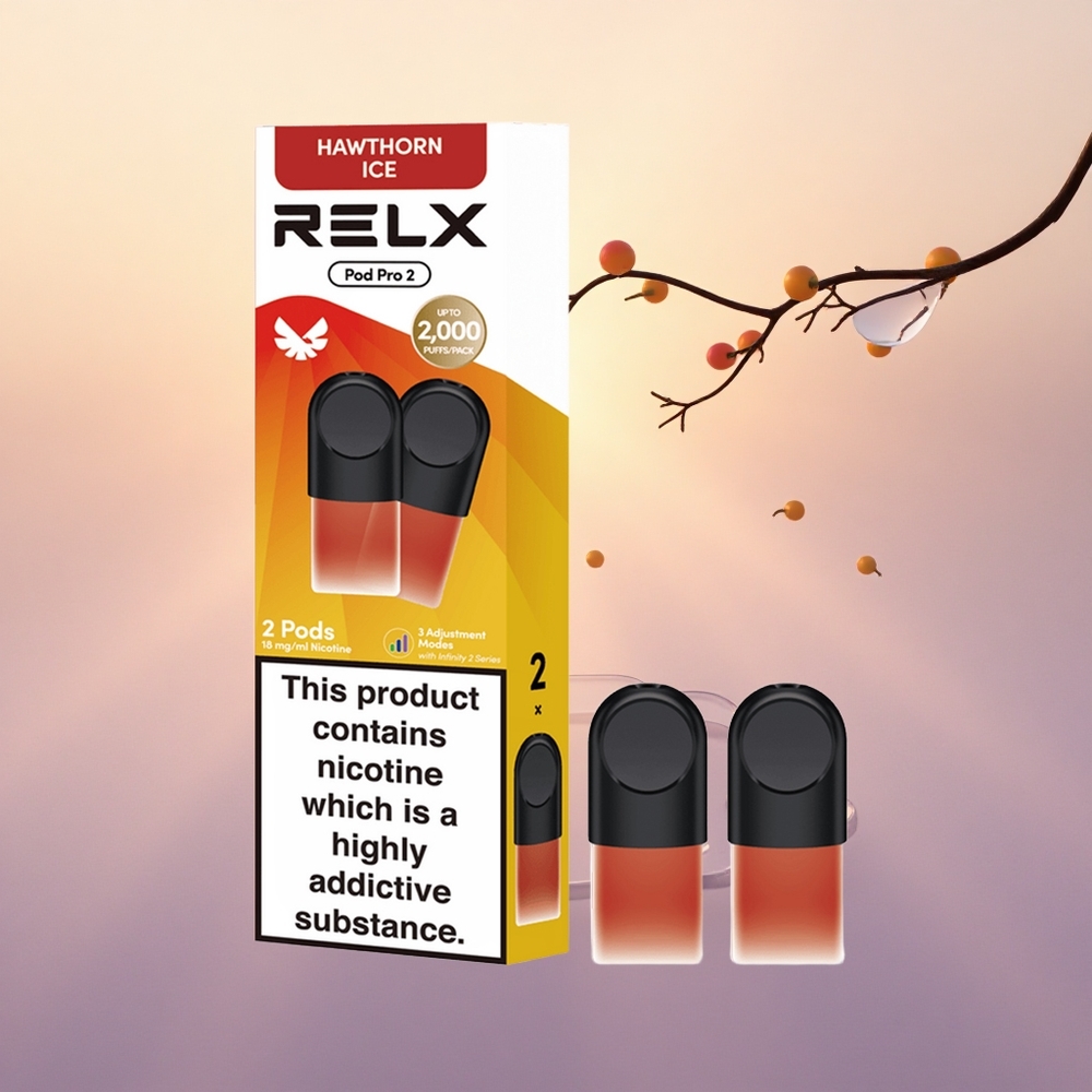 Relx Pod Pro 2 Vape Device Hawthorn Ice Pro 1.9ml Dual Mode