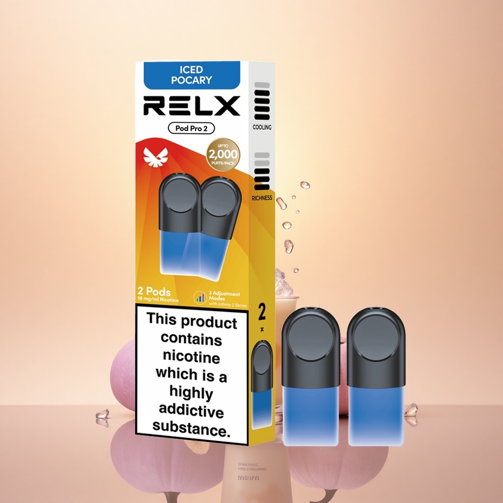 Relx Pod Pro 2 Vape Device Iced Pocary Pod Pro 2 1.9ml 3-Mode