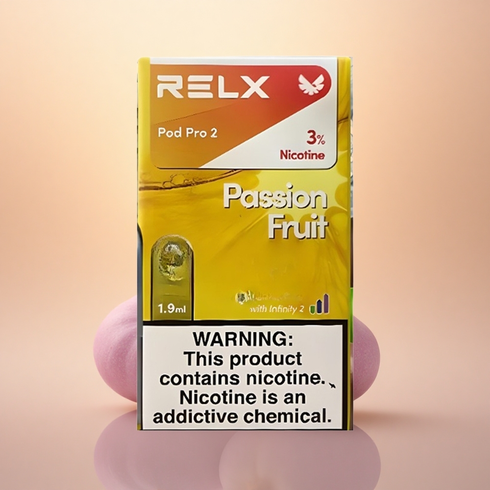 Relx Pod Pro 2 Vape Device Passion Fruit 30mg/ml Pro Pod 1.9ml Dual Mode Boost Smooth
