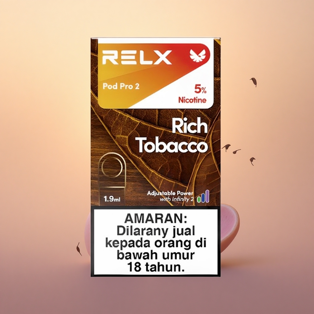 Relx Pod Pro 2 Vape Device Rich Tobacco Pro 1.9ml 3-Mode