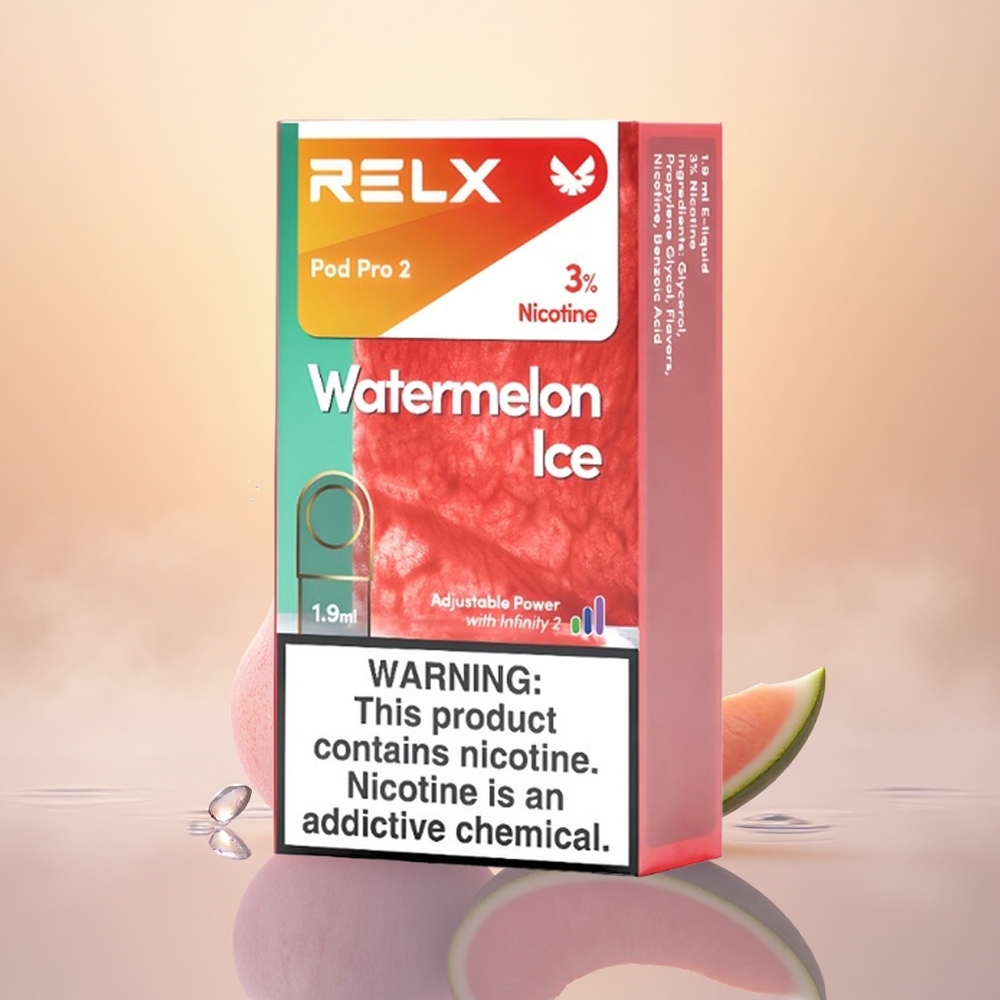 Relx Pod Pro 2 Vape Device Watermelon Ice 30mg/ml 1.9ml 3 Modes