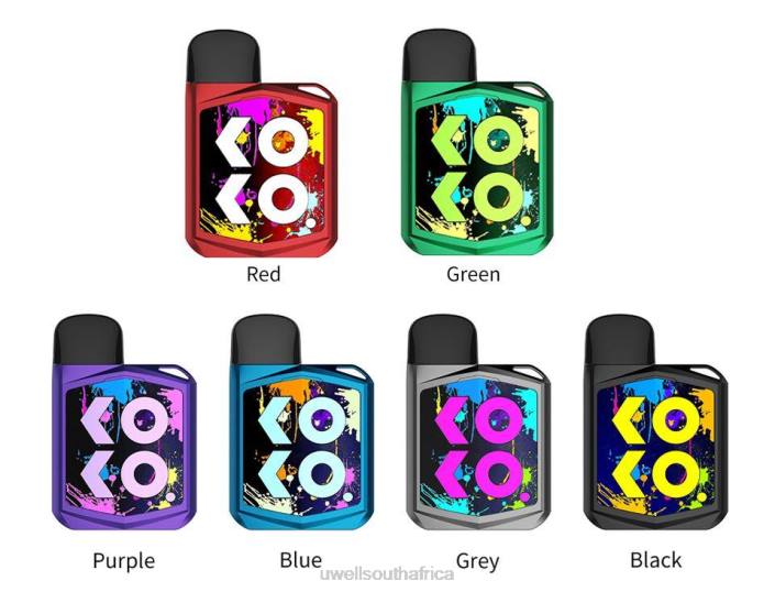 UWELL Cape Town - UWELL CALIBURN KOKO PRIME POD KIT 15W Grey X842T180