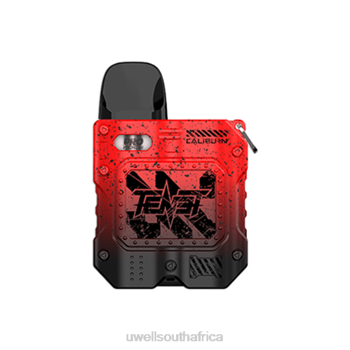UWELL vape kit - UWELL CALIBURN TENET KOKO POD KIT Red & Black X842T195