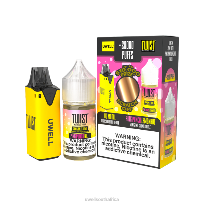 UWELL disposable review - UWELL V6 DISPOSABLE DEVICE + DADDY\'S VAPOR 30ML JUICE - COLLAB BUNDLE CLR: Red/FLV: Forbidden Berry 48mg X842T208