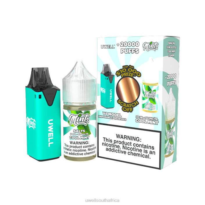 UWELL disposable review - UWELL V6 DISPOSABLE DEVICE + DADDY\'S VAPOR 30ML JUICE - COLLAB BUNDLE CLR: Red/FLV: Forbidden Berry 48mg X842T208