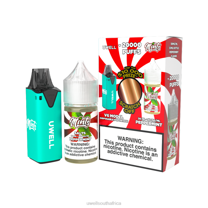 UWELL disposable review - UWELL V6 DISPOSABLE DEVICE + DADDY\'S VAPOR 30ML JUICE - COLLAB BUNDLE CLR: Red/FLV: Forbidden Berry 48mg X842T208